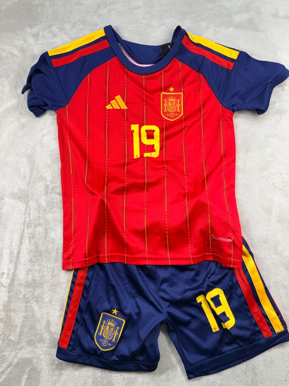 España Lamine Yamal kids kit.